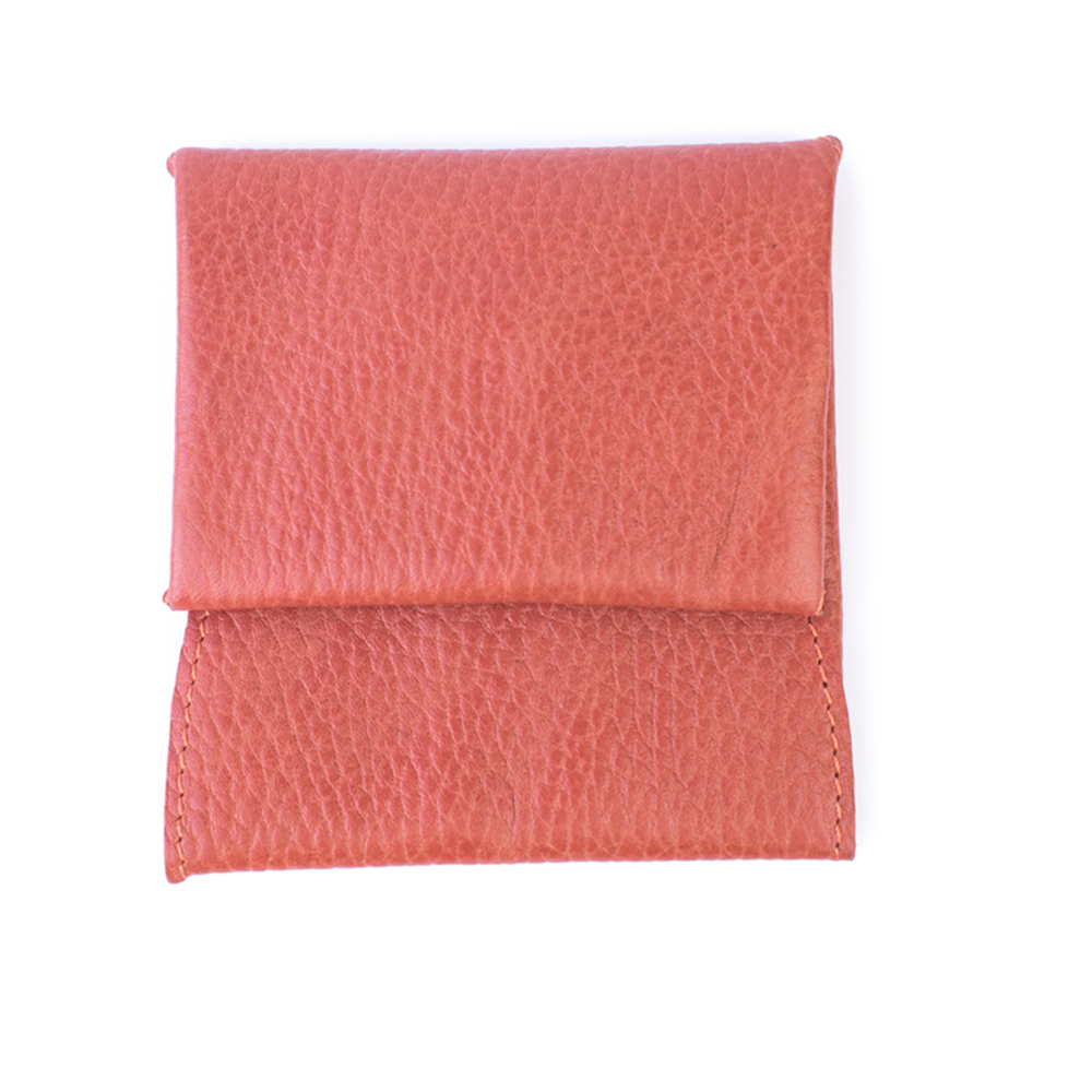 BEYMEN DARK ORANGE LEATHER WALLET | MENS